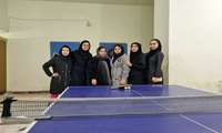 مسابقات تنیس روی میز دانشجویان دختر برگزار شد