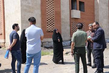 بازدید مدیر دانشجویی دانشگاه از خوابگاه دانشجویی کیهان/ گزارش تصویری