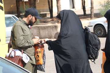 حرکت کاروان اربعین حسینی دانشگاه علوم پزشکی کاشان/ گزارش تصویری