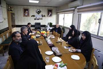 بازدید مدیرکل دانشجویی معاونت فرهنگی و دانشجویی وزارت بهداشت از دانشگاه/ گزارش تصویری